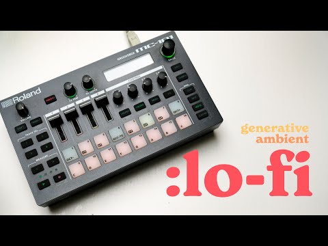 Daydreaming lofi ambient jam with drifting sequences on the Roland