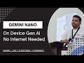 This Tiny AI Model Runs LOCALLY on Your Phone - Gemini Nano Demo!
