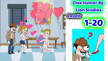 Clue Hunter By Lion Studios Levels 1 - 20 Gameplay Walkthrough | (IOS - Android)