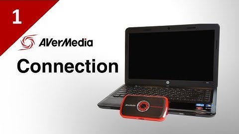 Connect Laptop to AVerMedia LGP (Live Gamer Portable)