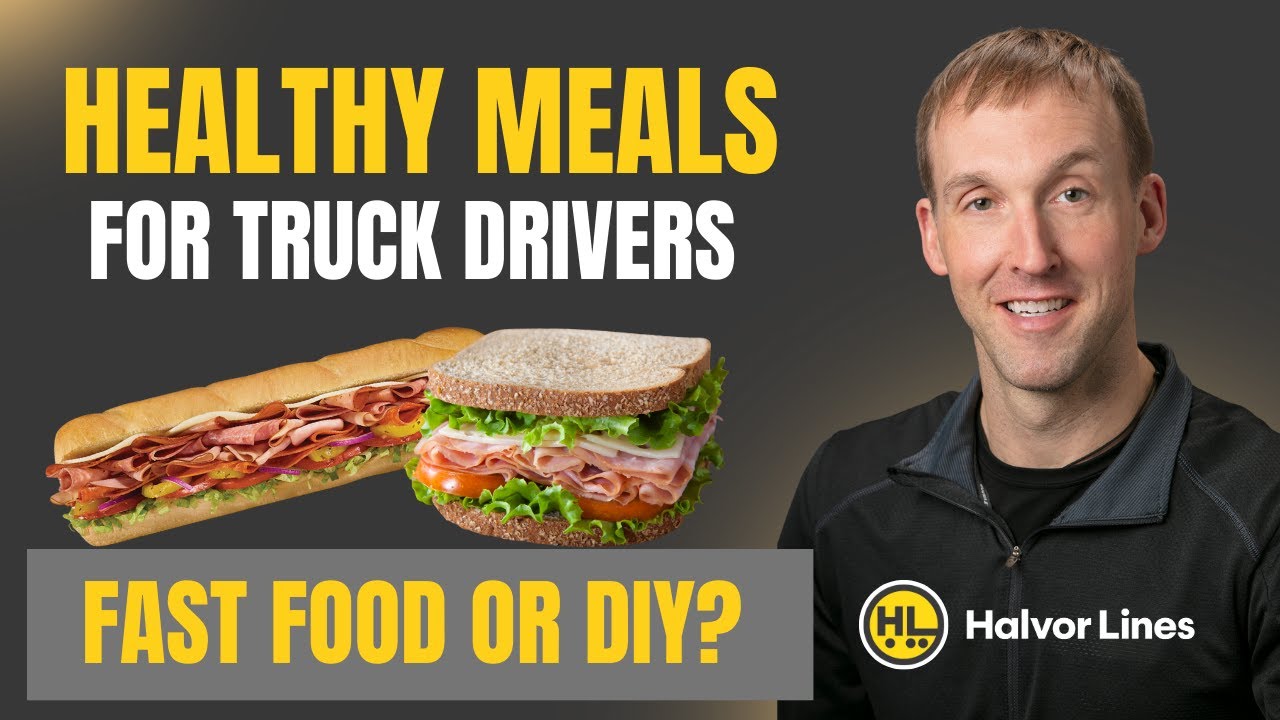 Healthy Food Swaps for Truck Drivers - YouTube