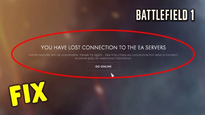 Battlefield 1, BF4, BF3 Servers Down and Experiencing Connectivity