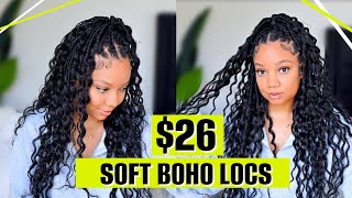 $26 BOHO SOFT LOCS 🔥 AMAZON MUST HAVE CROCHET HAIR!