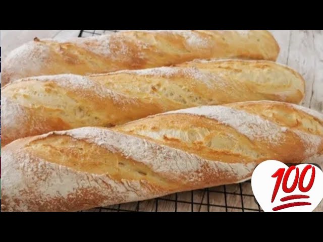 crispy baguettes airy in 1 hour, successful recipe 💯, 
