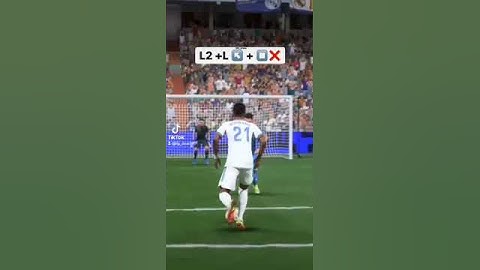 how to do a curve shot in fifa22 controls @fifa22