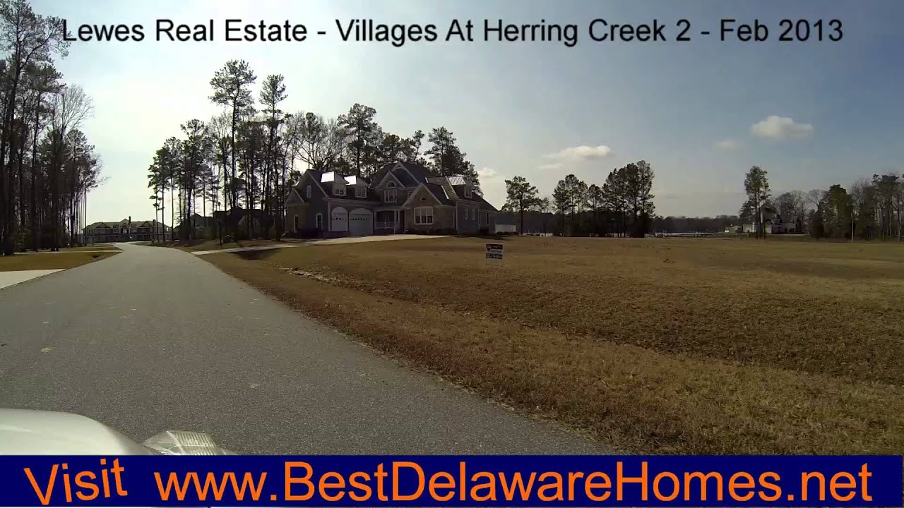 Lewes Real Estate Villages At Herring Creek 2 Feb 2013 YouTube