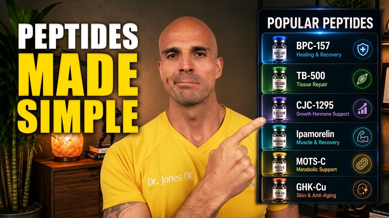 DOCTOR EXPLAINS PEPTIDES IN 7 MINUTES (ANYONE CAN LEARN)