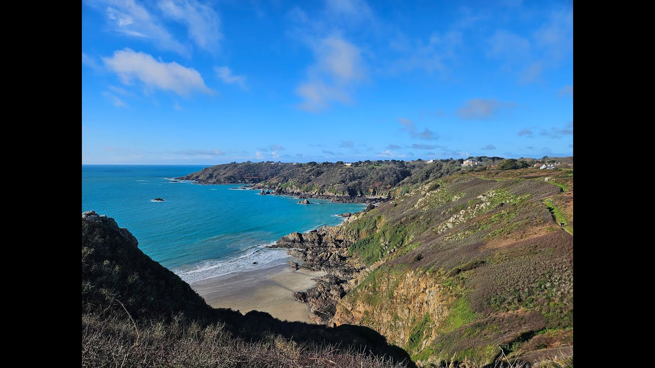 Ocean Trash Haul - Full Bag & Lovely Scenery from Guernsey