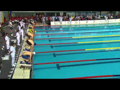 Men's 50m Freestyle S11 | Heat 1 | 2016 IPC Swimming European Open Championships Funchal