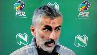 Jose Riveiro is definitely a Happy Coach 🔥🔥🔥🔥 Nedbank Cup final here we go ☠️☠️☠️