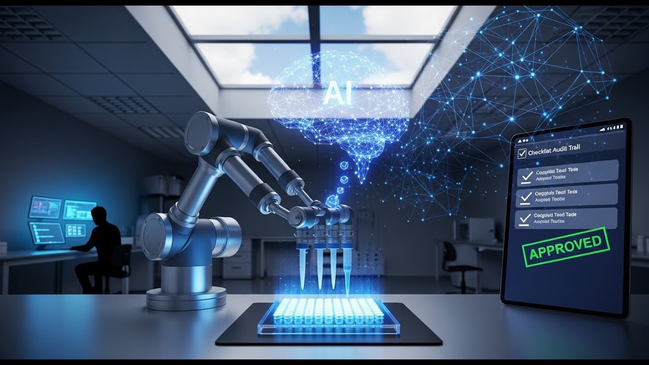 Autonomous Labs: When Science Runs Itself (2030s) — The Day a Robot Lab Finds a Cure