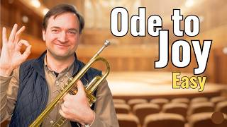 How to Play Ode to Joy on Trumpet (Beginner Friendly) | Fingering Chart + Notes