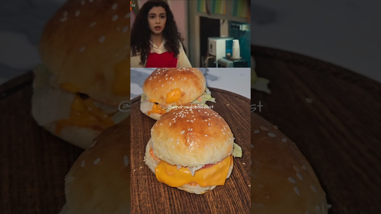 Bir ısırıkta aşk 💛 #keşfet #hamburger #fastfood #kolay #shorts Bir ısırıkta aşk 💛 #keşfet #hamburger #fastfood #kolay #shorts