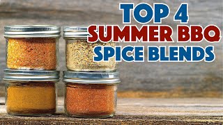 Top 4 Spice Blends For Summer BBQ & Grilling