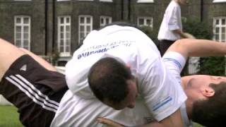 Rugby League training with Rob Purdham and Paul Sculthorpe