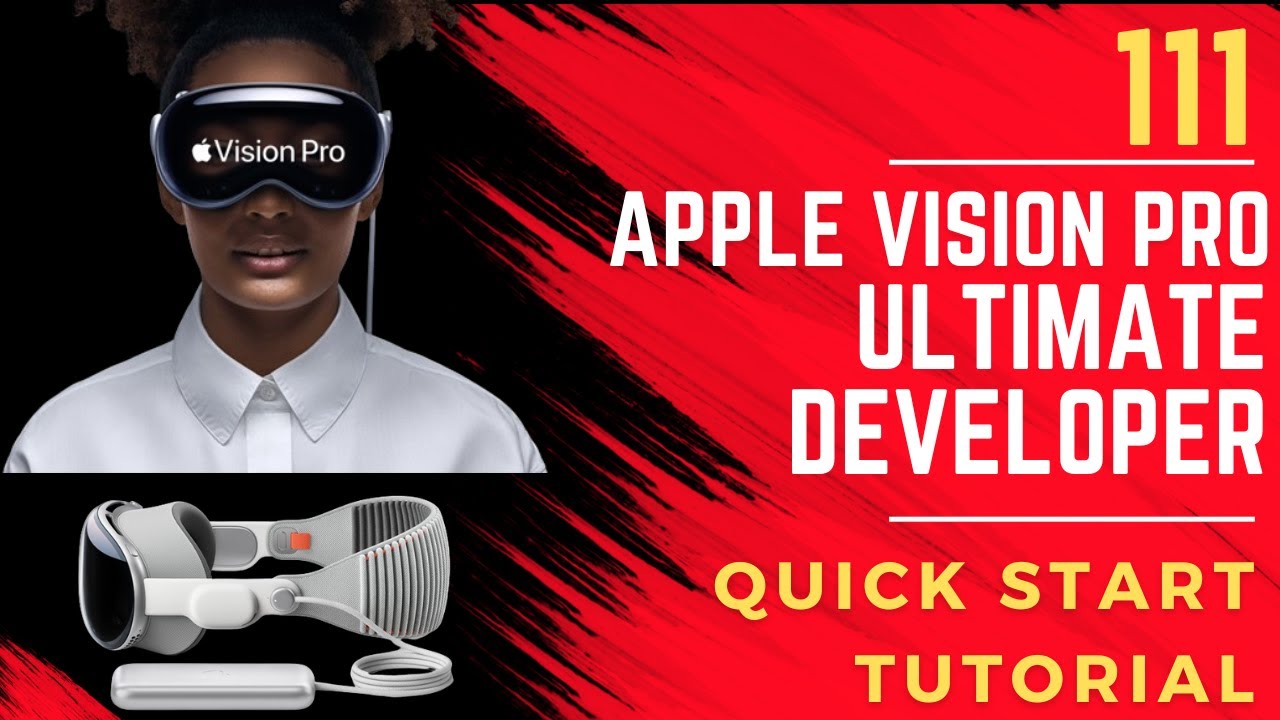 Apple Vision Pro Ultimate Developer Quick Start Tutorial - YouTube