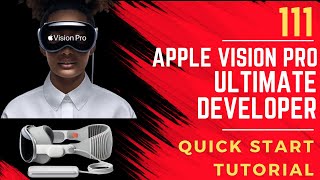Celebrity Apple Vision Pro Ultimate Developer Quick Start Tutorial Profile