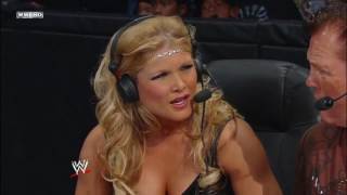 Wwe Raw Melina Vs Jillian Hall Beth Phoenix On Commentary