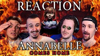 ANNABELLE COMES HOME (2019) MOVIE REACTION!! - First Time Watching!