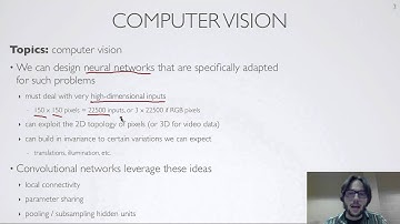 Neural networks [9.1] : Computer vision - motivation