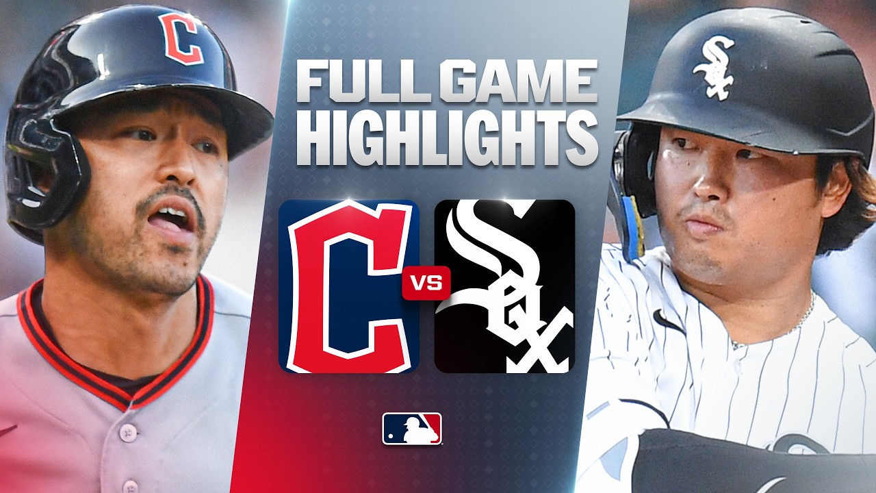 [MLB] 클리블랜드 가디언스 vs 시카고 화이트삭스 경기 하이라이트