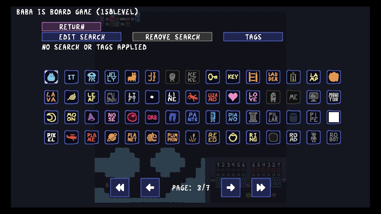 Continuing to Make The Baba Board Game (Part 2) (Baba Is You)