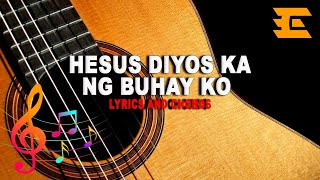 Hesus Diyos Ka ng buhay ko #praiseandworship #guitarchords #playandsing #lyricsvideo #lyricschords