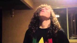 Jake and Nate do the cinnamon challenge.