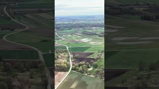 Germany  from sky || Air view || Munich to Luxembourg flight ✈