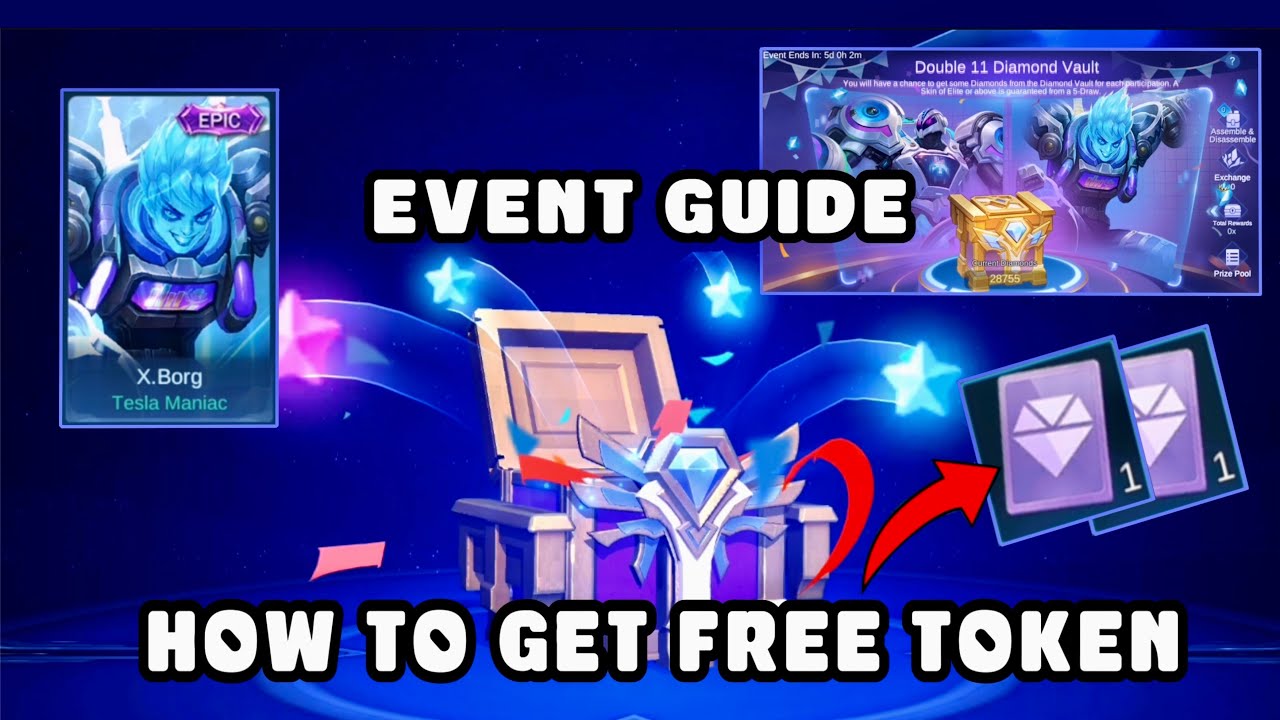 FREE DRAW DOUBLE 11 DIAMOND VAULT EVENT | THINGS YOU NEED TO KNOW! - Mobile Legends Bang Bang