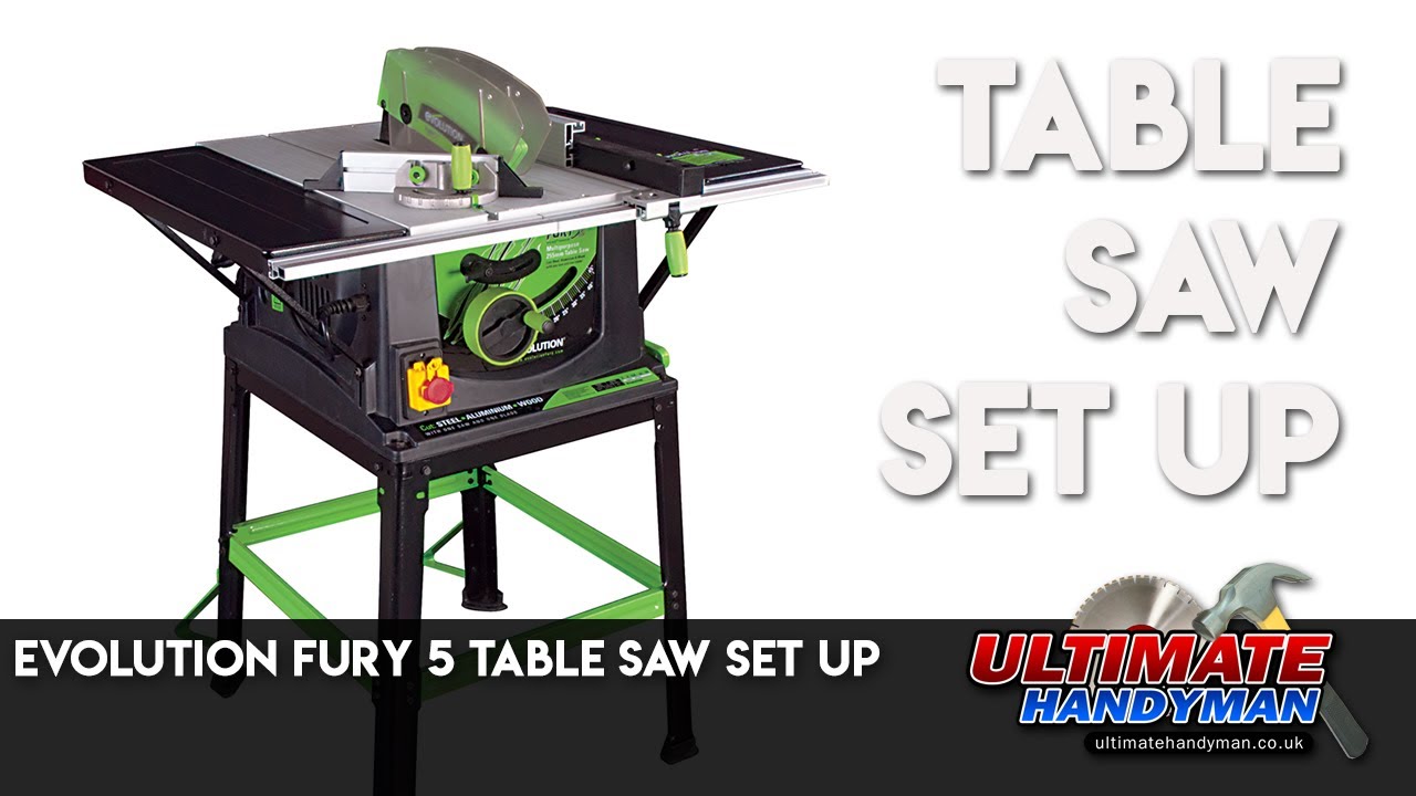 evolution fury 5 table saw