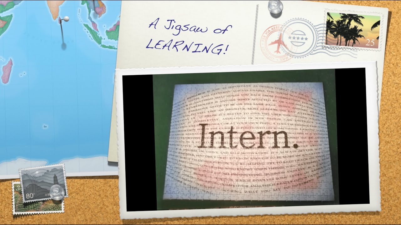 Making My Internship Jigsaw YouTube
