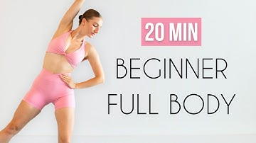 20 min Fat Burning Workout for TOTAL BEGINNERS (Achievable, No Equipment)