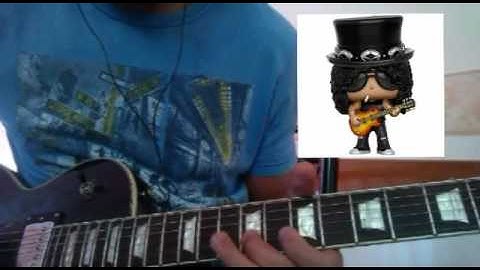 Slash  style lick - TABS.
