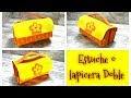 DIY // Estuche o lapicera doble de fommy o goma eva fácil y rápido