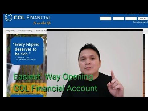 Easiest Way Opening COL Financial Account