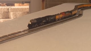 N Scale July 2025 Union Pacific Big Boy Excursion On The Wheeling &amp; Western Layout