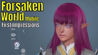 Forsaken World (遺落大陸): Mobile/First impressions/All I Can Say Is Wow screenshot 4