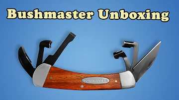 Bushmasters Whittlers Pocket Knife Unboxing