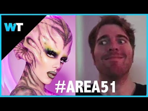 Shane Dawson and Jeffree Star HILARIOUSLY Turned into Area 51 Memes