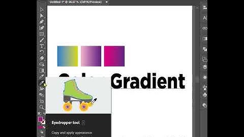 How to copy sample colours gradient in illustrator #illustratortips  @learngraphicss