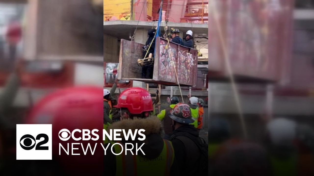 2 construction workers injured on the job in Hoboken, New Jersey