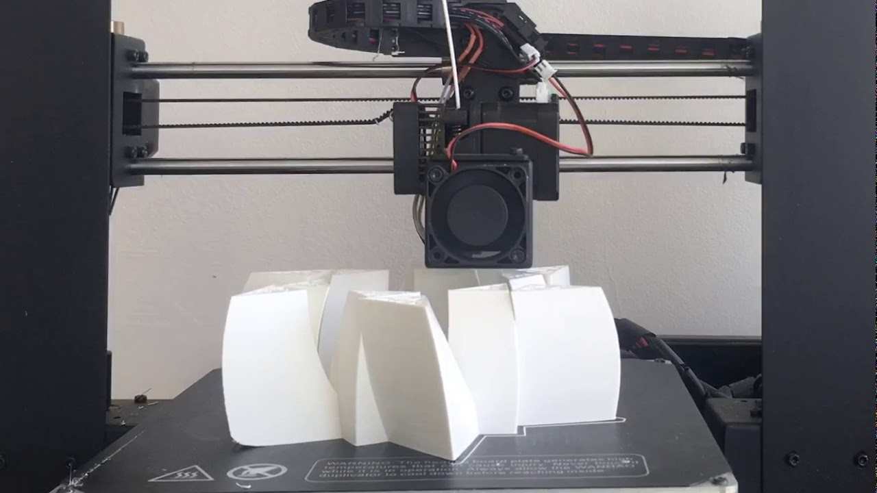 Timelapse 3d print - YouTube
