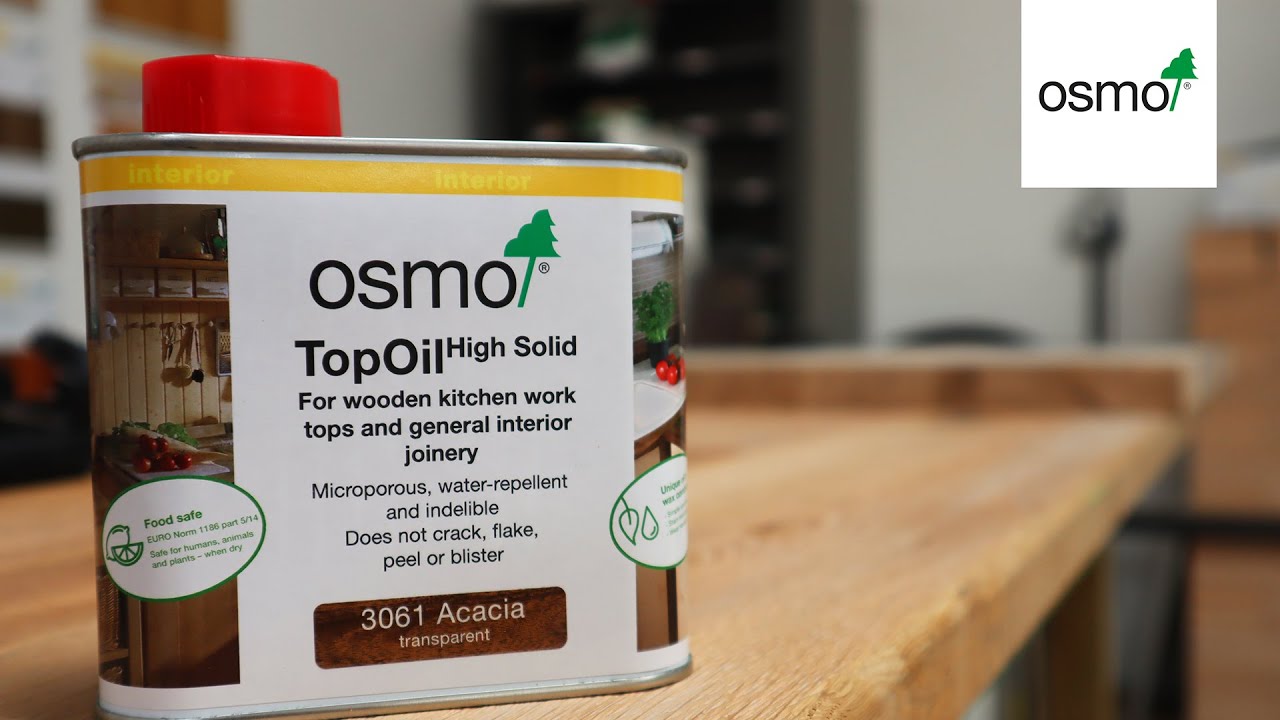 Osmo – A Food Wood Oil in 7 Finishes YouTube