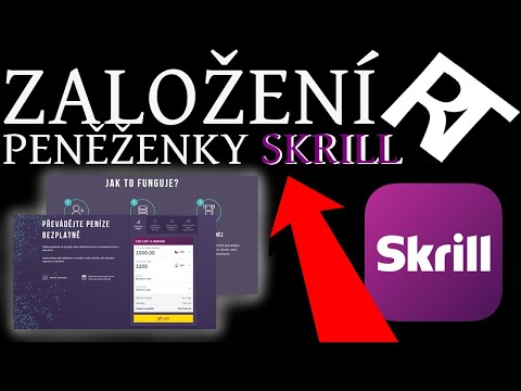 Jak založit Skrill účet – Skrill tutorial cz