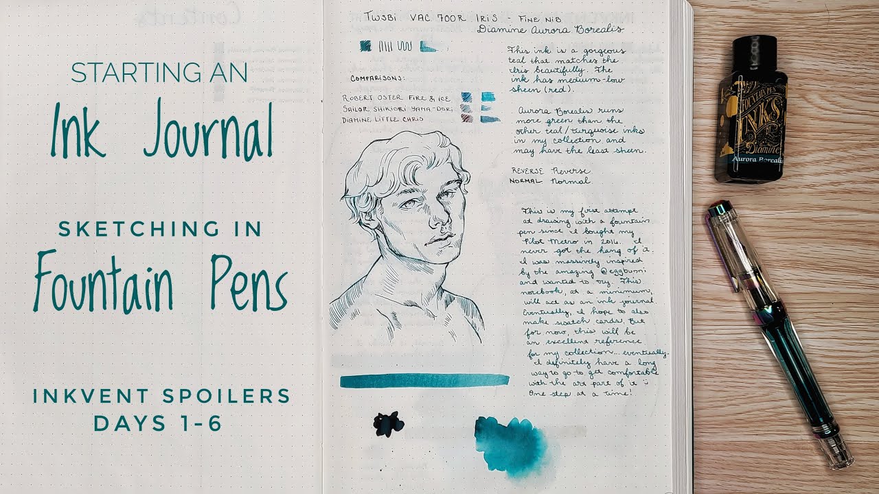 Pen Tests in your Bullet Journals – The Ink Inquisition