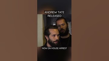 Andrew Tate is out of jail. #shorts #andrewtate
