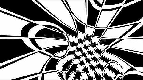 Disco White Tunnel | Motion Graphics - Envato elements