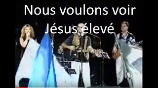 Video thumbnail of "Rolf Schneider-  Nous voulons voir Jésus élevé, Jem 585"