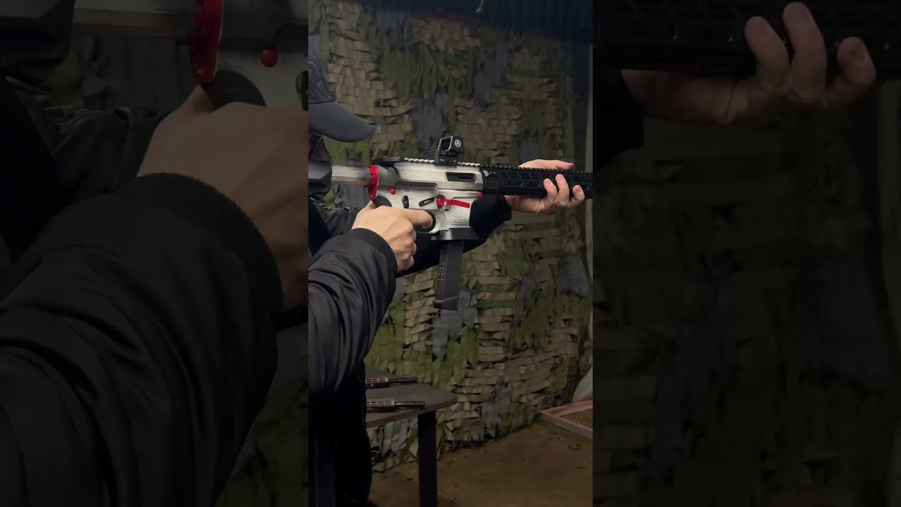 Как стреляет NL9 в калибре 9х18 на 100 метров?